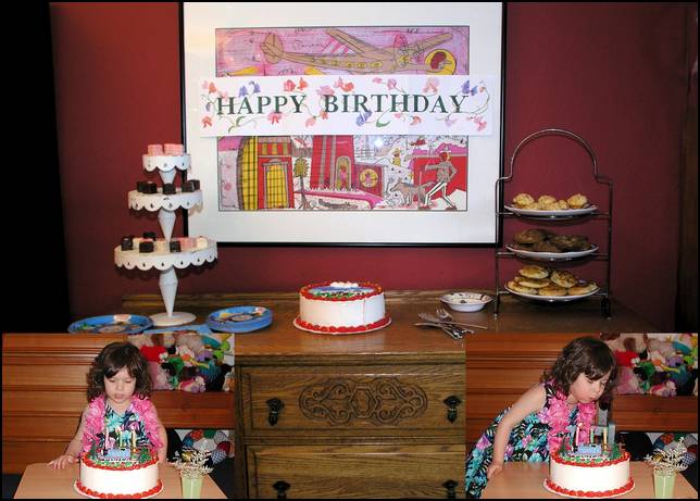 Sydney's 3rd birthday marks the end of her third year and the beginning of her 4th!