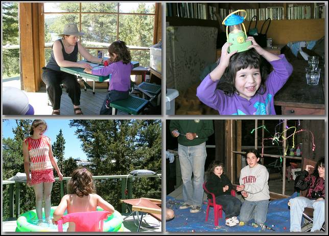 There's lots of fun things to do at the cabin -- especially on July 4th.