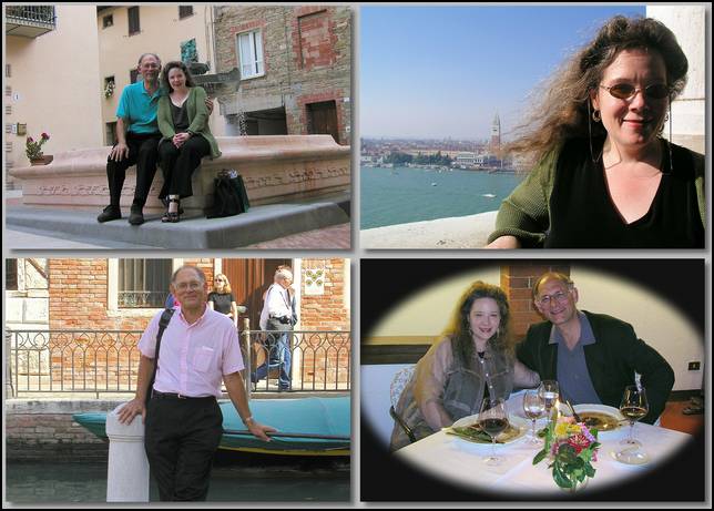 Mommy and Daddy went to Italy for two weeks while I was away in Tulsa