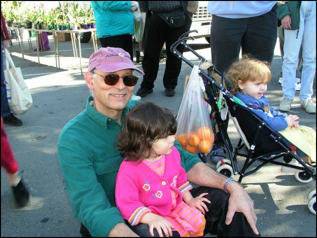 It's fun to listen to the music with Daddy