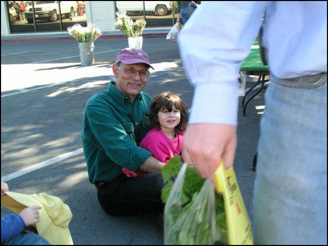 A candid Farmer's Market shot!