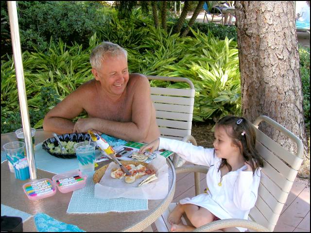 Portia with her Dad Simon