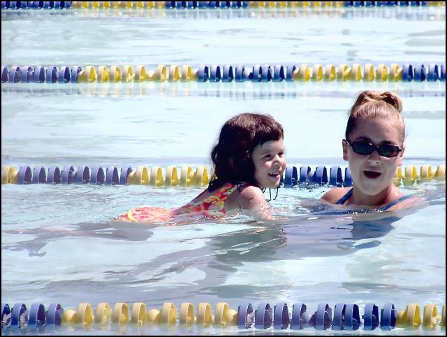 Learning to get comfortable in the water