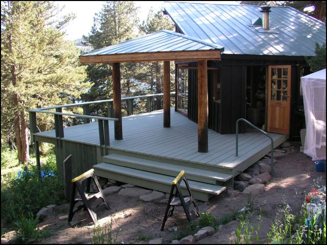 The deck is finished!