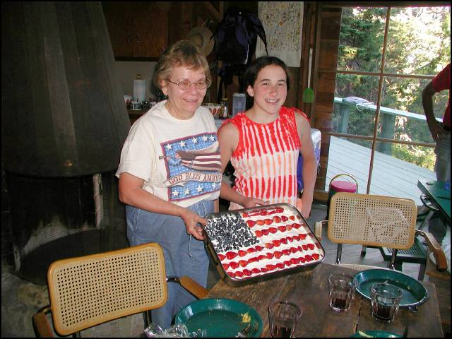 and I special July 4th desert
