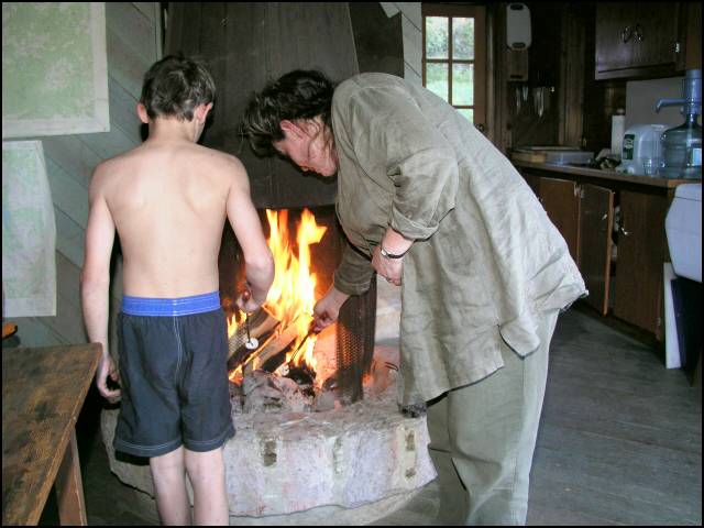 Toasting marshmellows