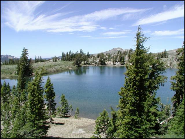 Frog Lake is especially pretty this year