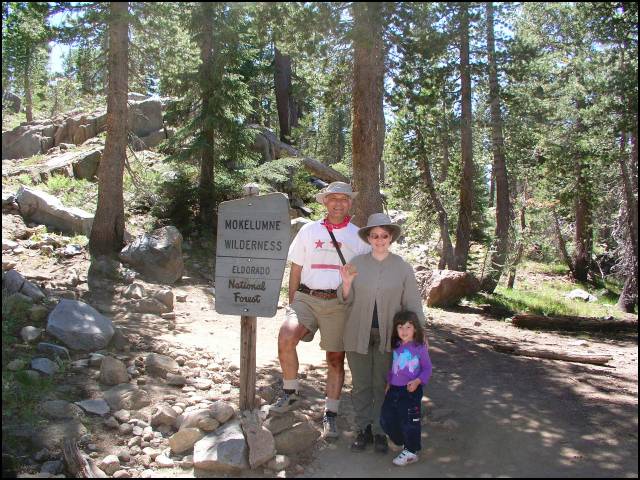 The whole family -- Daddy, Mommy, and Sydney
