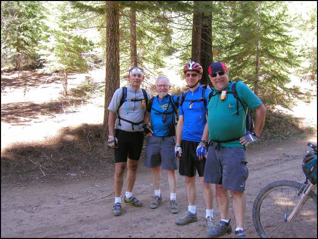 Jay, Mike McCabe, Danny and Stephen Kornberg