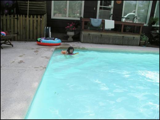 Watch me swim with the board