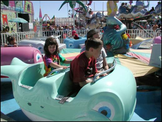 The rides are great at the Fair
