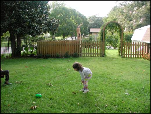 Learning to play catch is fun