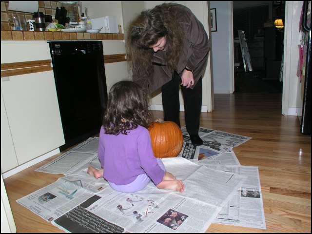 Time to take out all the seeds