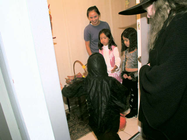 Trick or Treat JoAnn and Daniel