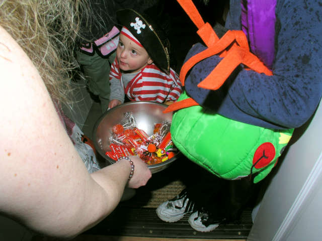 Some candy for Thomas too