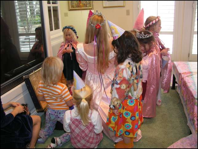 time for all the princes to dress up