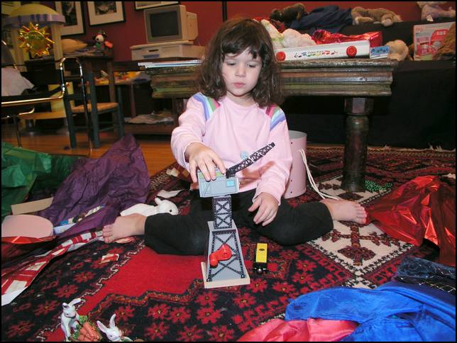 Swing the crane around