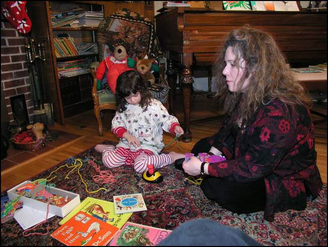 Playing with x-mas presents