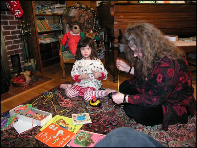 Playing with x-mas presents