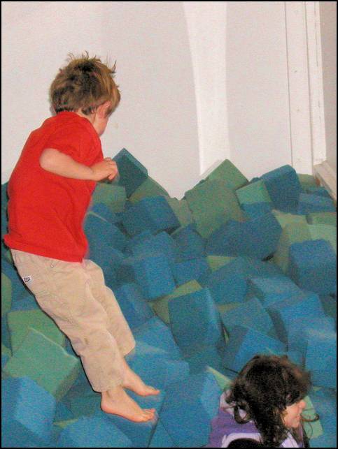 Look behind you, out here I come!