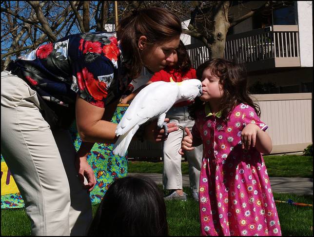 It's best to kiss with your eyes closed!