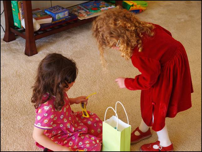 Look at all the neat party favors