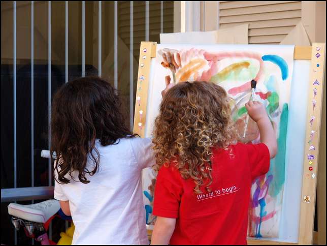 But we can paint together
