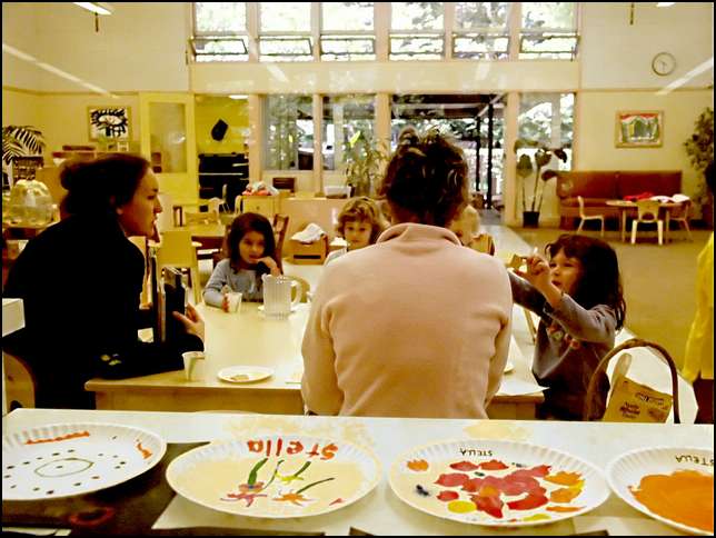 Teacher Peckie, Look at my snack