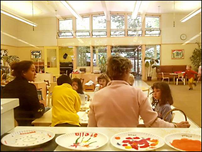 Snack time is almost over