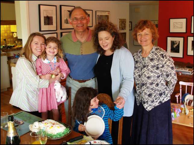 Sirpa also came for Easter Brunch