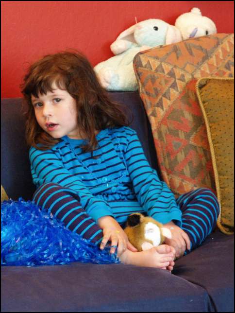 Watching Scamper the Penguin
