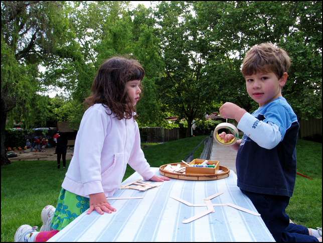 A little construction work with Patrick