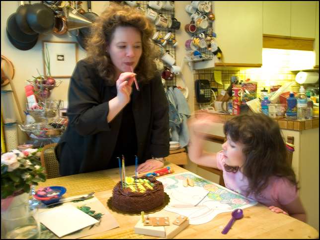Nothing beats the icing on the candles!