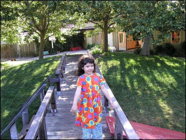 The bridge is one of the central focuses of West classroom