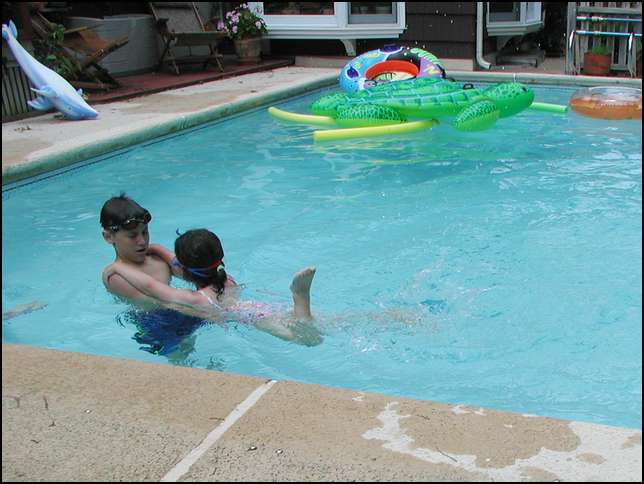 Back to the swimming pool!