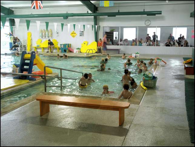 Time for my swimming lesson