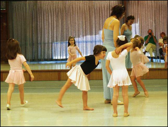 A little free form warm-up ballet