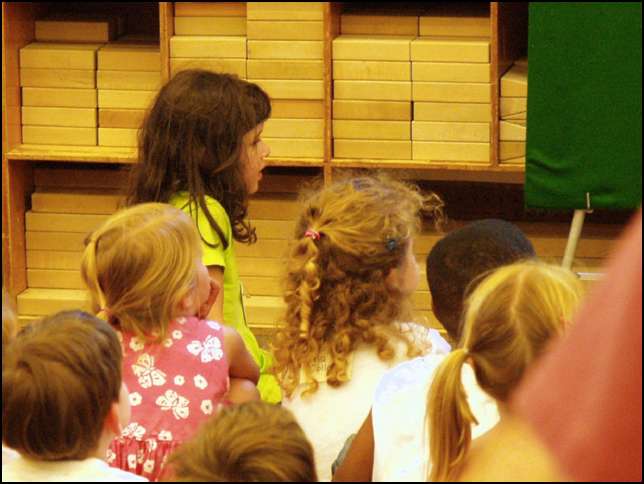 Sydney and Ava at Story time
