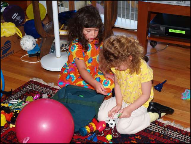 Playing together