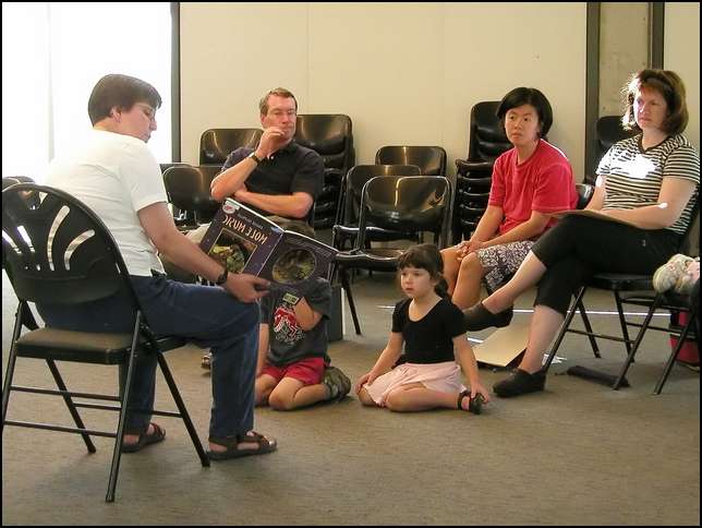 There class ends with a story about music