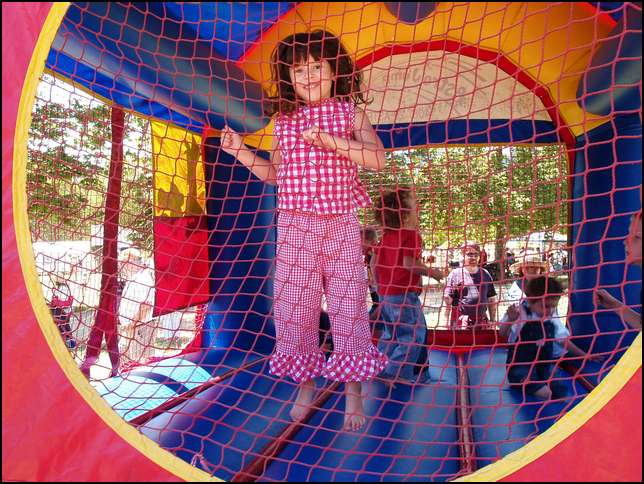 There were two bouncies!!!!