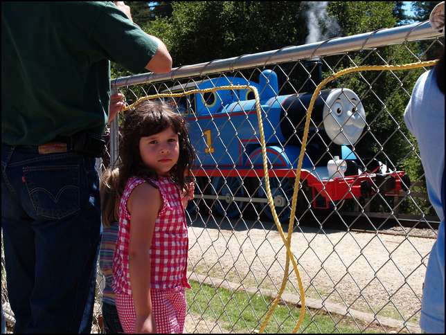 Thomas is at the station