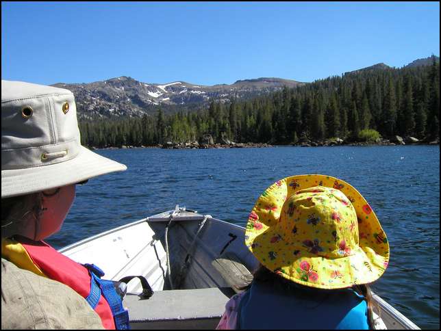 I'm off on my first boat ride!