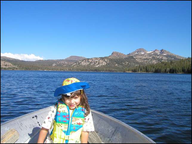 Caples Lake is Big