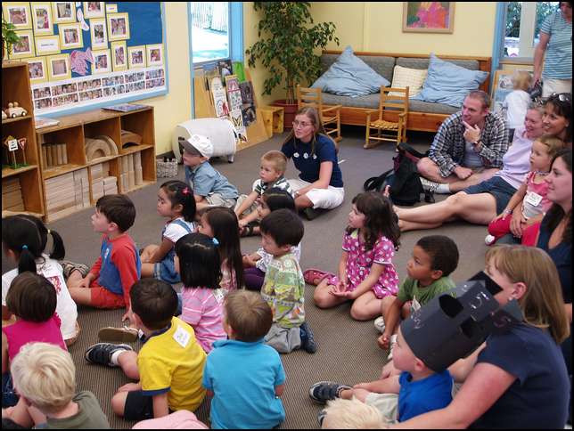 Story time is really, really, nice