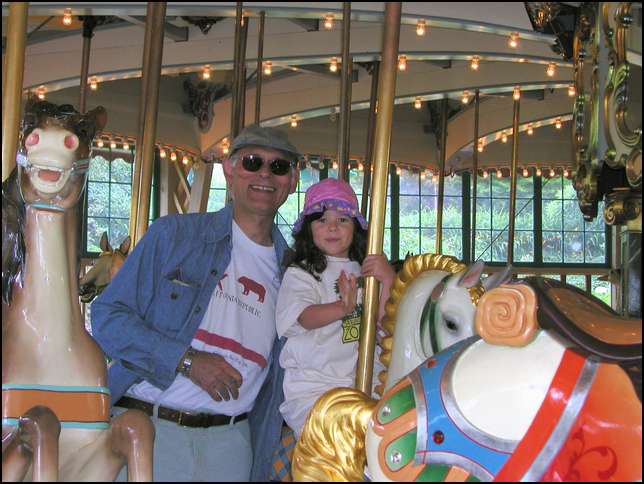 After lunch -- the carosel