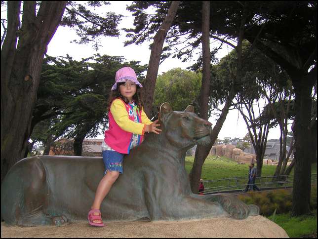 An african cowgirl (actually liongirl)