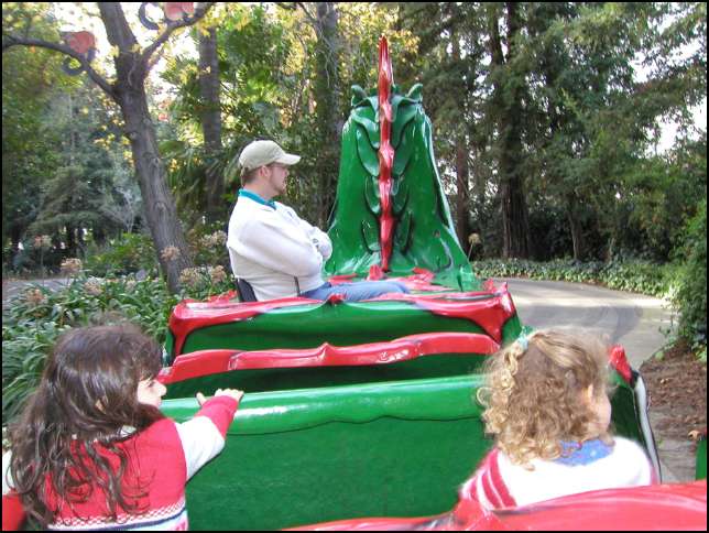 Riding the dragon train