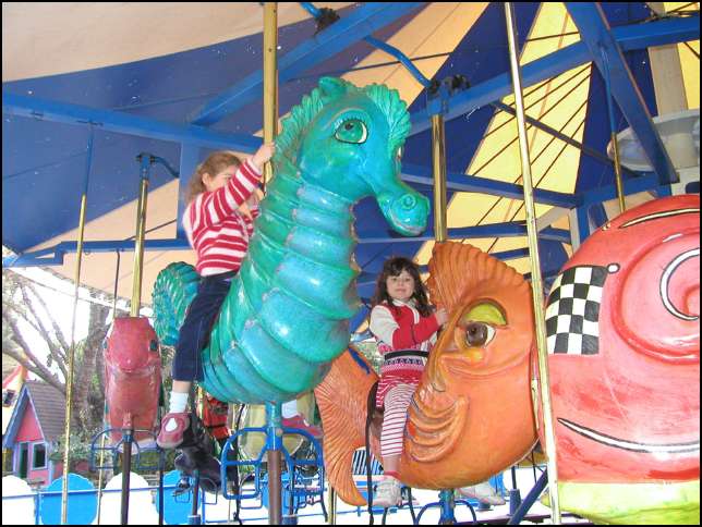 Riding the sea horses