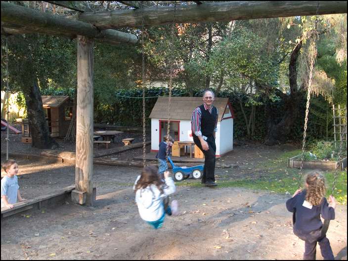 push me again daddy!